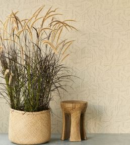 Mismatched Tiles Wallpaper by Eijffinger Beige/Sand