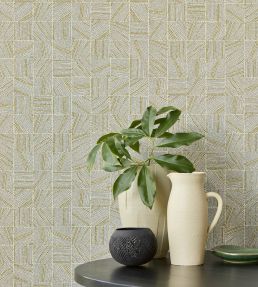 Mismatched Tiles Wallpaper by Eijffinger Brown/Terracotta