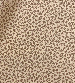 Miss Polly Fabric by Ian Sanderson Cocoa