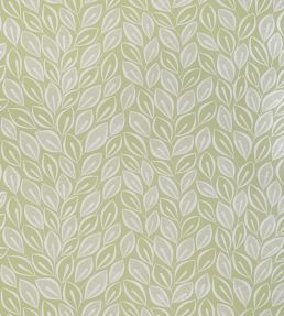 Leaves Wallpaper by MissPrint Absinthe with White