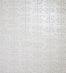 Muscat Small Wallpaper by MissPrint Soft White with Grey