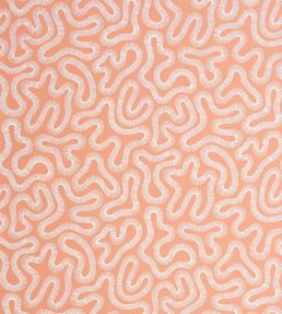 Coral Wallpaper by MissPrint Peach Blush