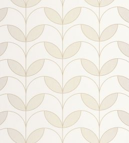 Mistinguett Wallpaper by Casadeco Beige Lin