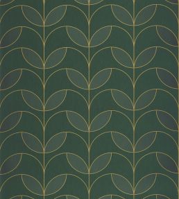 Mistinguett Wallpaper by Casadeco Vert Empire