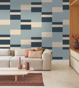 Mix Game Wallpaper by Casadeco Taupe