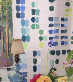 Mixed Tones Wallpaper by Designers Guild Forest