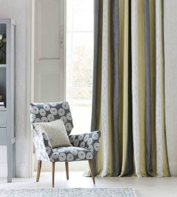 Mizumi Fabric by Harlequin Ink/Slate