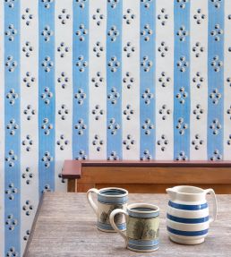 Mochaware Wallpaper by CommonRoom Blue