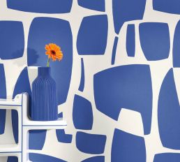 Module Wallpaper by Casadeco Bleu Indigo