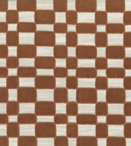 Modulor Fabric by Casamance Orange