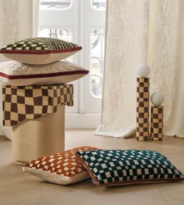 Modulor Cushion 30 x 50cm by Maison Casamance Ecru