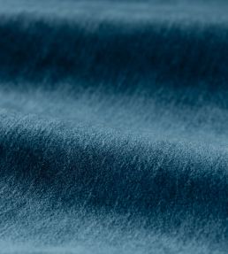 Mohair Fabric by Zoffany Mazarine Blue