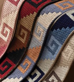 Mojave Embroidered Border Trimming by Samuel & Sons Horizon