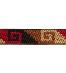 Mojave Embroidered Border Trimming by Samuel & Sons Pinon