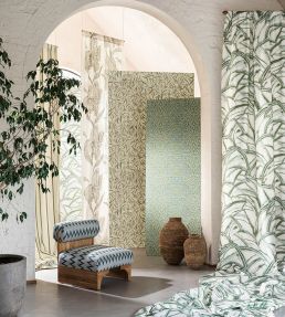 Moji Wallpaper by Harlequin Evergreen/Straw