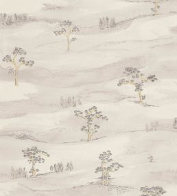 Mokuso Wallpaper by Casadeco Gris Plume