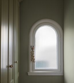 Molle Stripe Wallpaper by Borastapeter Green