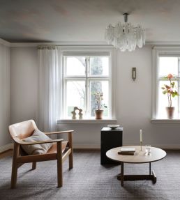 Moln Ceiling Mural by Sandberg Misty Blue