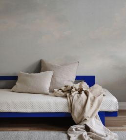 Moln Mural by Sandberg Light Blue