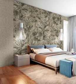 Ribbon Grass Wallpaper by Jannelli&Volpi Olive