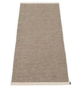 Pappelina Mono rug Dark Mud/Mud MN6D615 Dark Mud/Mud