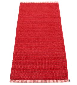 Pappelina Mono rug Dark Red/Red MN2A615 Dark Red/Red