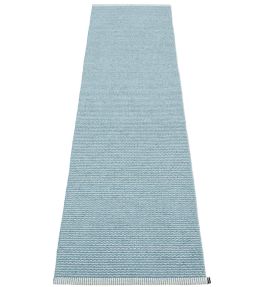 Pappelina Mono Runner rug Blue Fog/Dove Blue MN3H720 Blue Fog/Dove Blue