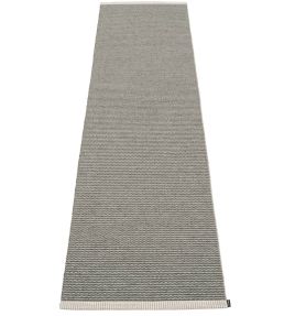 Pappelina Mono Runner rug Charcoal/Warm Grey MN9A720 Charcoal/Warm Grey