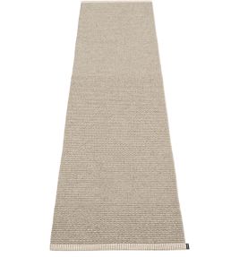 Pappelina Mono Runner rug Dark Linen/Linen MN9G720 Dark Linen/Linen