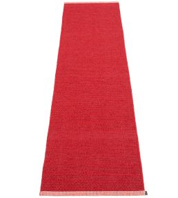 Pappelina Mono Runner rug Dark Red/Red MN2A720 Dark Red/Red
