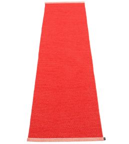 Pappelina Mono Runner rug Red/Coral Red MN2720 Red/Coral Red