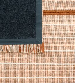 Louis De Poortere Monochromes Patch 7B Runner rug Brown 117973 Brown