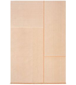 Louis De Poortere Monochromes Patch WW rug Copper 114222 Copper