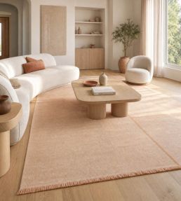 Louis De Poortere Monochromes Patch WW rug Copper 114222 Copper