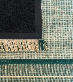 Louis De Poortere Monochromes Patch WW rug Dark Green 114264 Dark Green