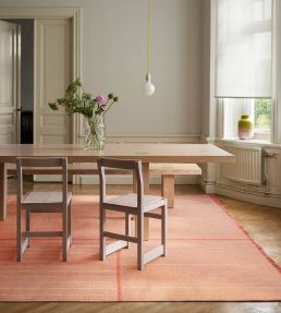 Louis De Poortere Monochromes Patch WW rug Pink 114138 Pink