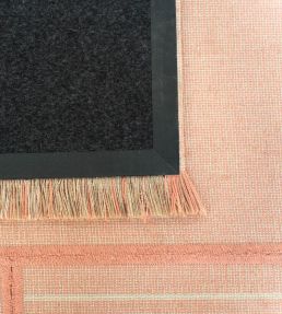 Louis De Poortere Monochromes Patch WW rug Pink 114138 Pink