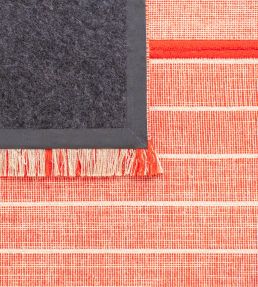 Louis De Poortere Monochromes Patch 7B Runner rug Red 118981 Red