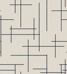 Monoclinic Wallpaper by Coordonne Navy