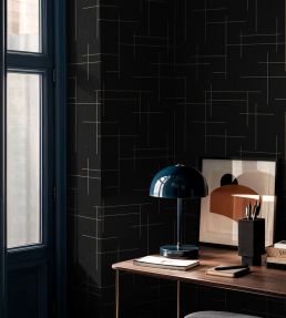 Monoclinic Wallpaper by Coordonne Slate