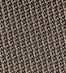Monogram Fabric by Kirkby Design Monochrome