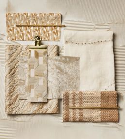Monogram Fabric by Kirkby Design Sorbet
