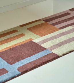 Harlequin Monolith Runner rug Cinnabar/Amber 144200070245-US Cinnabar/Amber