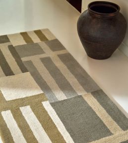 Harlequin Monolith Runner rug Sandstone 144201070245-US Sandstone