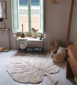 Lorena Canals Monstera rug Natural C-MON-NAT Natural