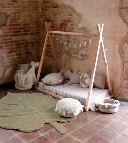 Lorena Canals Monstera rug Olive C-MON-OLV Olive