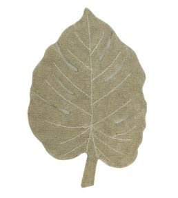 Lorena Canals Monstera rug Olive C-MON-OLV Olive