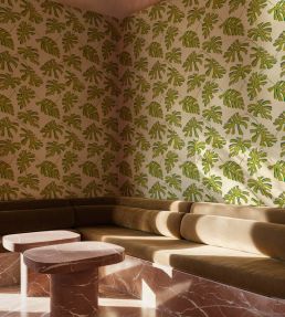 Monstera Wallpaper by Tres Tintas Lima