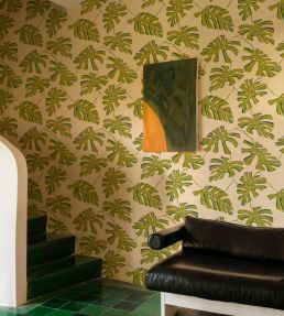 Monstera Wallpaper by Tres Tintas Lima
