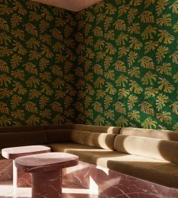 Monstera Wallpaper by Tres Tintas Verde